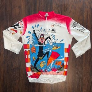 Vintage Disney Goofy Cycling Jersey